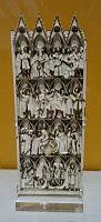 Feuillet de diptyque - scenes de la Passion (Picardie, v 1240-1260, Ivoire, polychromie)(1)